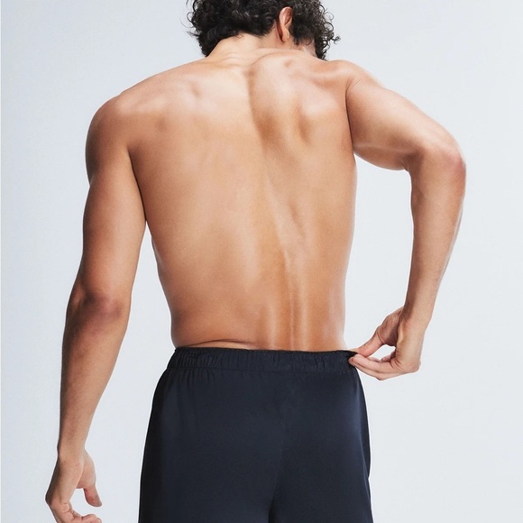 NWT, Savage X Fenty, The classics satin boxer, black caviar, medium - Picture 2 of 4